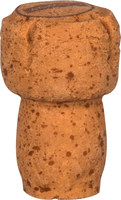 BRUNNEN Radiergummi Korken braun