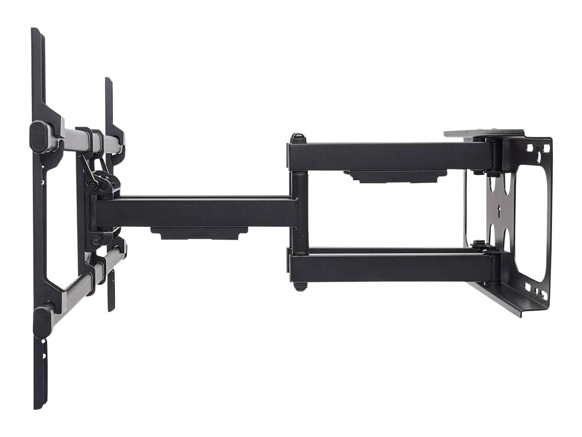 MANHATTAN TV-Wandhalterung 94-228,6cm 37-90 Zoll neig- und schwenkbar fuer Grossbildschirme und Curved TVs bis 75kg