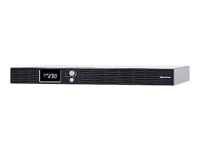 CYBERPOWER OR600ERM1U Line Interactive 600VA/360W Rackmount 1U LCD GreenPower RJ11/RJ45 Ausgang 4 IEC USB SNMP SLOT