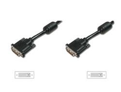 ASSMANN DVI Kabel DVI2412x Ferrit 50m DVID Dual Link sw