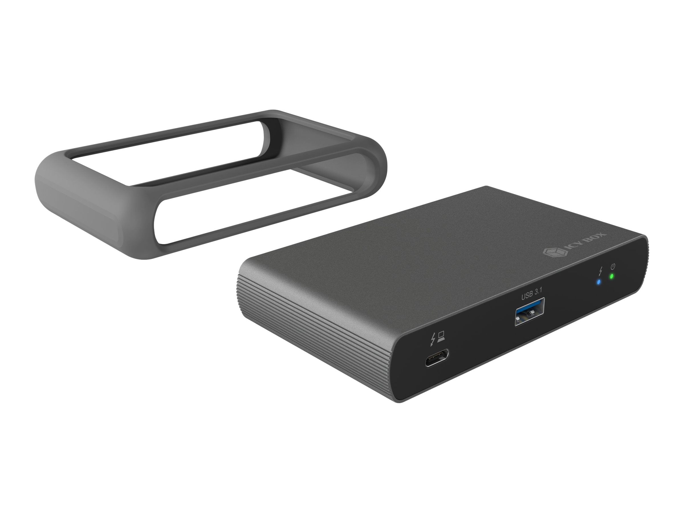 ICY BOX IB-HUB801-TB4 Thunderbolt 4 HUB Type-C 3x TB 4 Type-C Schnittstelle bis zu 40 Gbit/s incl. 100 W power supply PD 85W ICY BOX IB-HUB801-TB4 Thunderbolt 4 HUB Type-C 3x TB 4 Type-C Schnittstelle bis zu 40 Gbit/s incl. 100 W power supply PD 85W