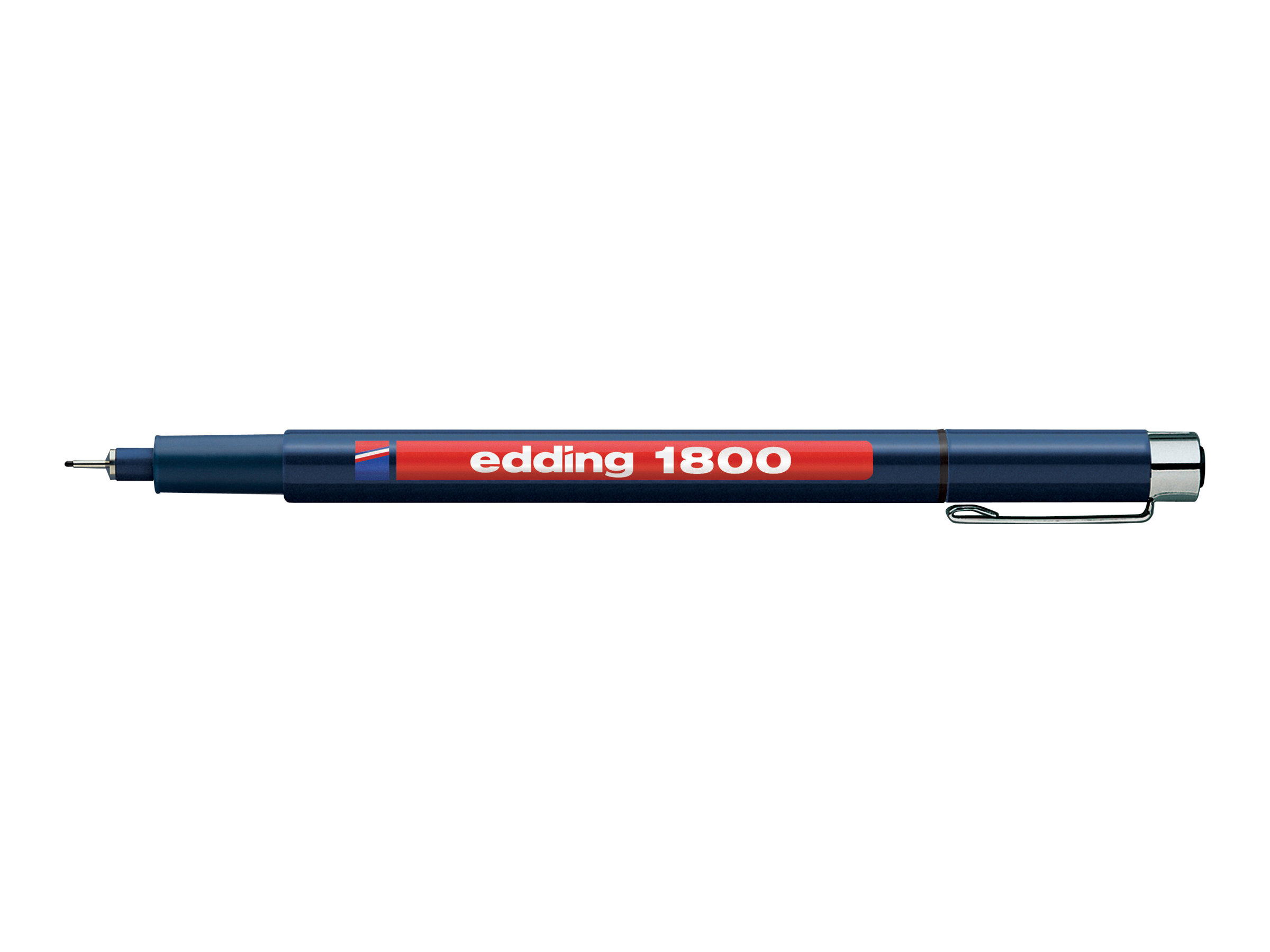 edding 1800 Fineliner schwarz 0,7 mm, 1 St.