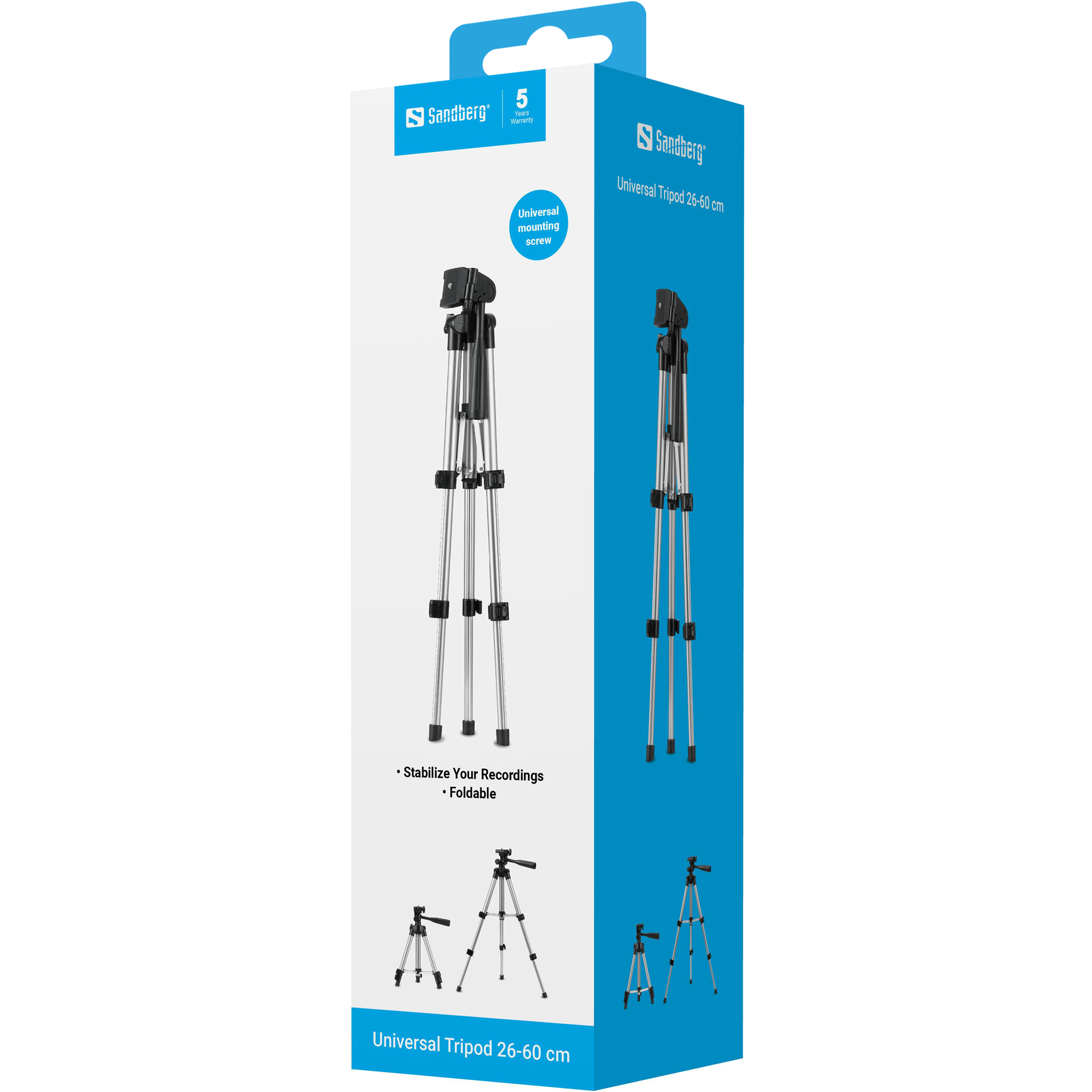 SANDBERG Universal Tripod 26-60cm