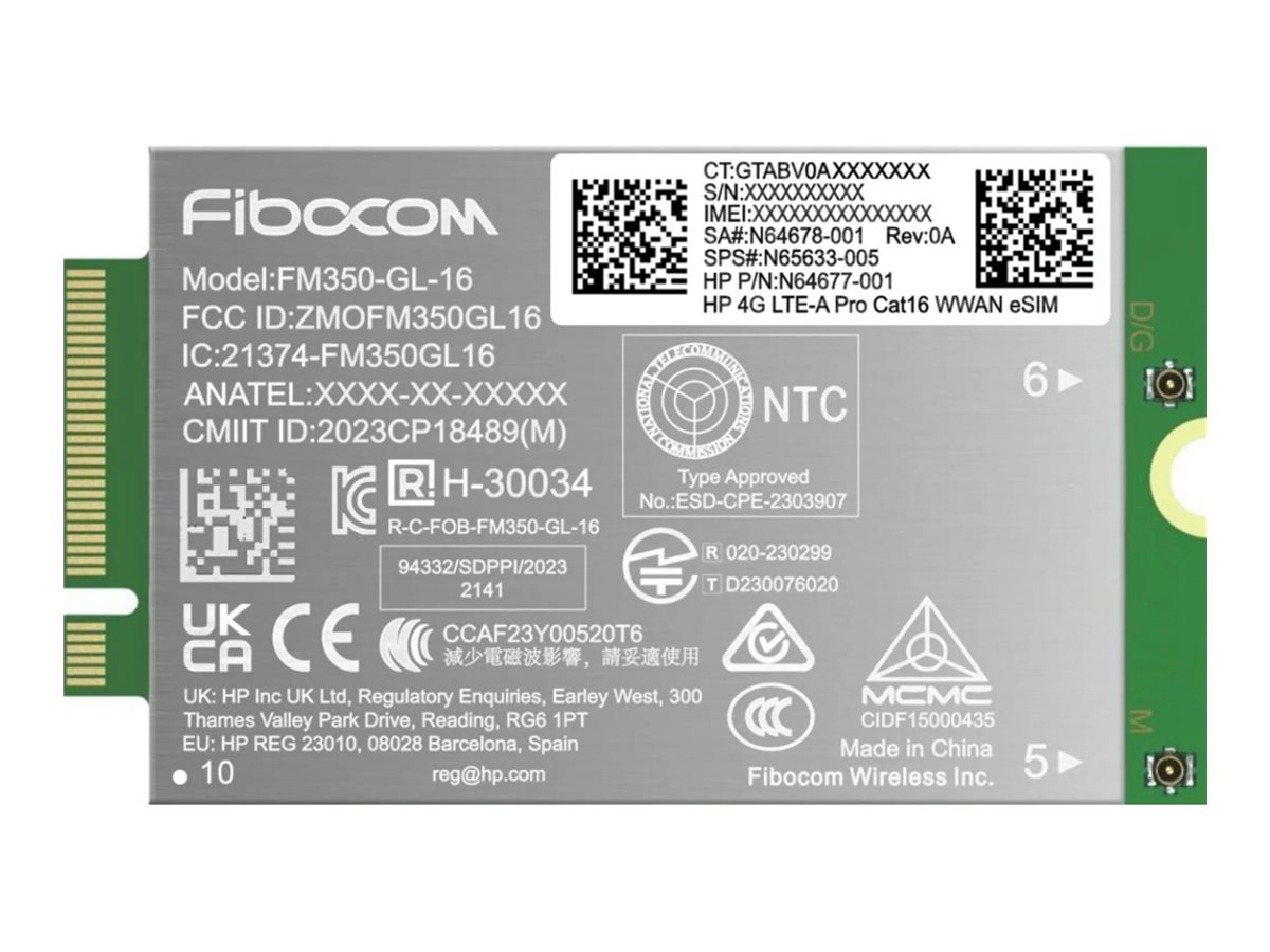 HP 4G LTE-Advanced Pro WWAN for G11 HP 4G LTE-Advanced Pro WWAN for G11