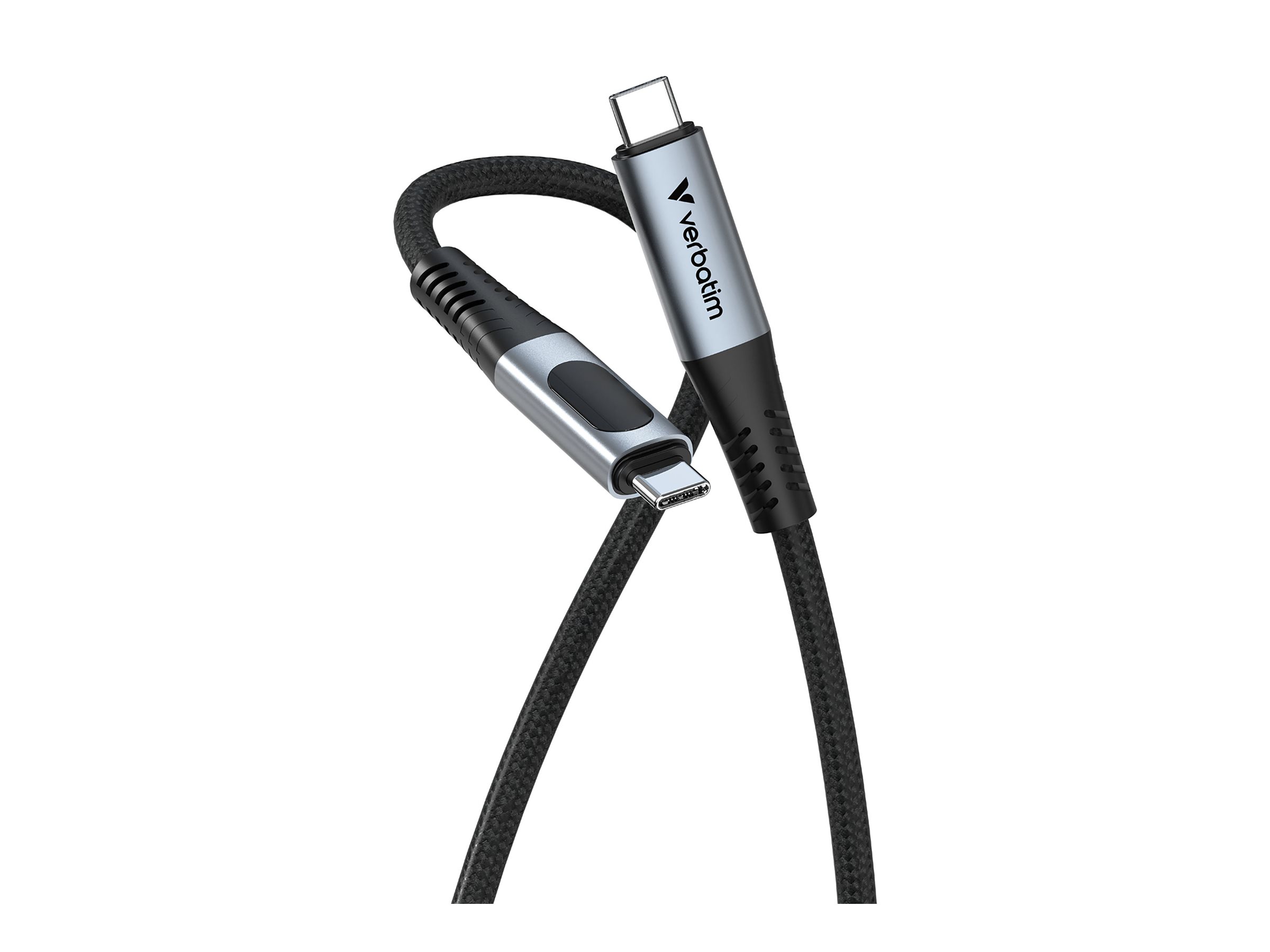 Verbatim Sync & Charge USB C to USB C 100W Display 120 cm