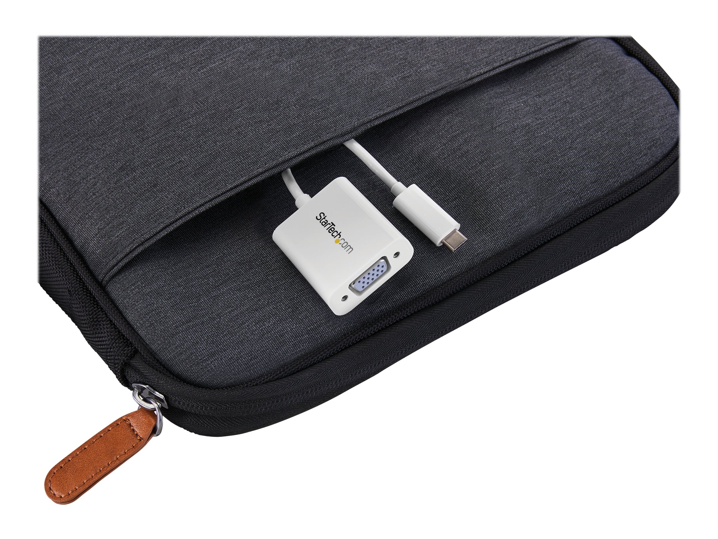 STARTECHCOM USBC auf VGA Adapter USB TypC zu VGA Video Konverter Weiss