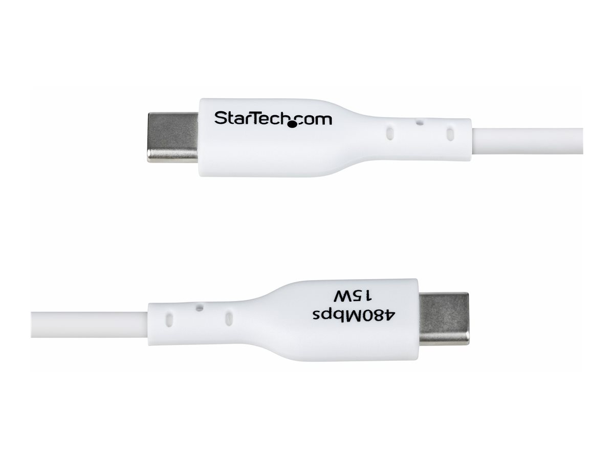 StarTech.com USB-A to USB-C Kabel 1 m 3 A Weiß