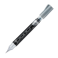 Pentel Dual Metallic Brush XGFH-DZX Brush-Pen silber, 1 St.