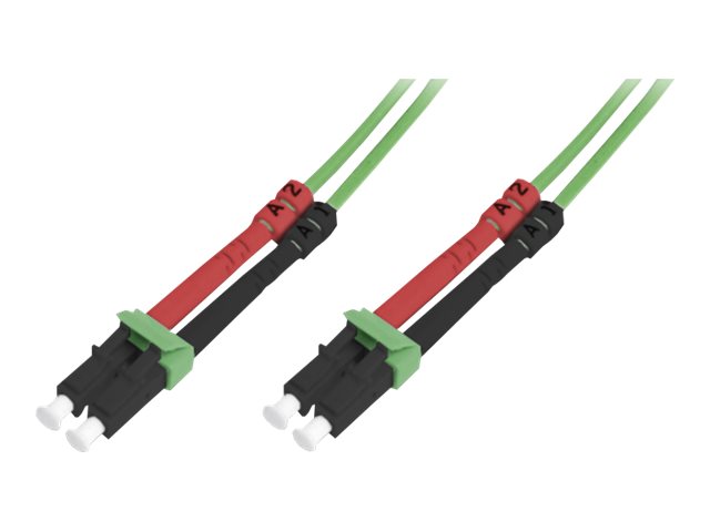 DIGITUS LWL Patchkabel Duplex LC zu LC MM OM5 50/125 5m Laenge 5m DIGITUS LWL Patchkabel Duplex LC zu LC MM OM5 50/125 5m Laenge 5m