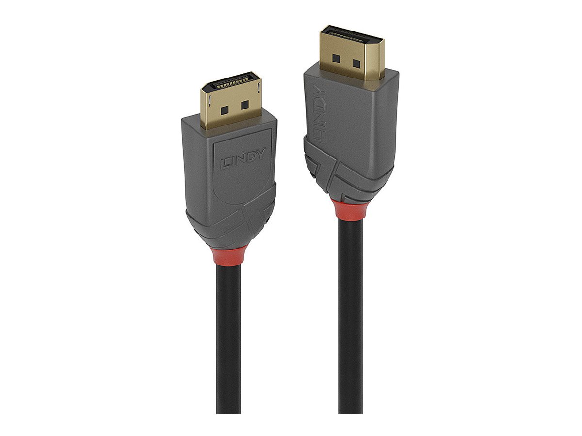 LINDY 2m DisplayPort 1.4 Kabel Anthra Line LINDY 2m DisplayPort 1.4 Kabel Anthra Line