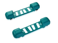 LEIFHEIT Rollwagen für Wischsysteme Clean Twist Ergo türkis, 2 St