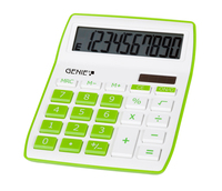 GENIE 840G Tischrechner weiss/gruen GENIE 840G Tischrechner weiss/gruen