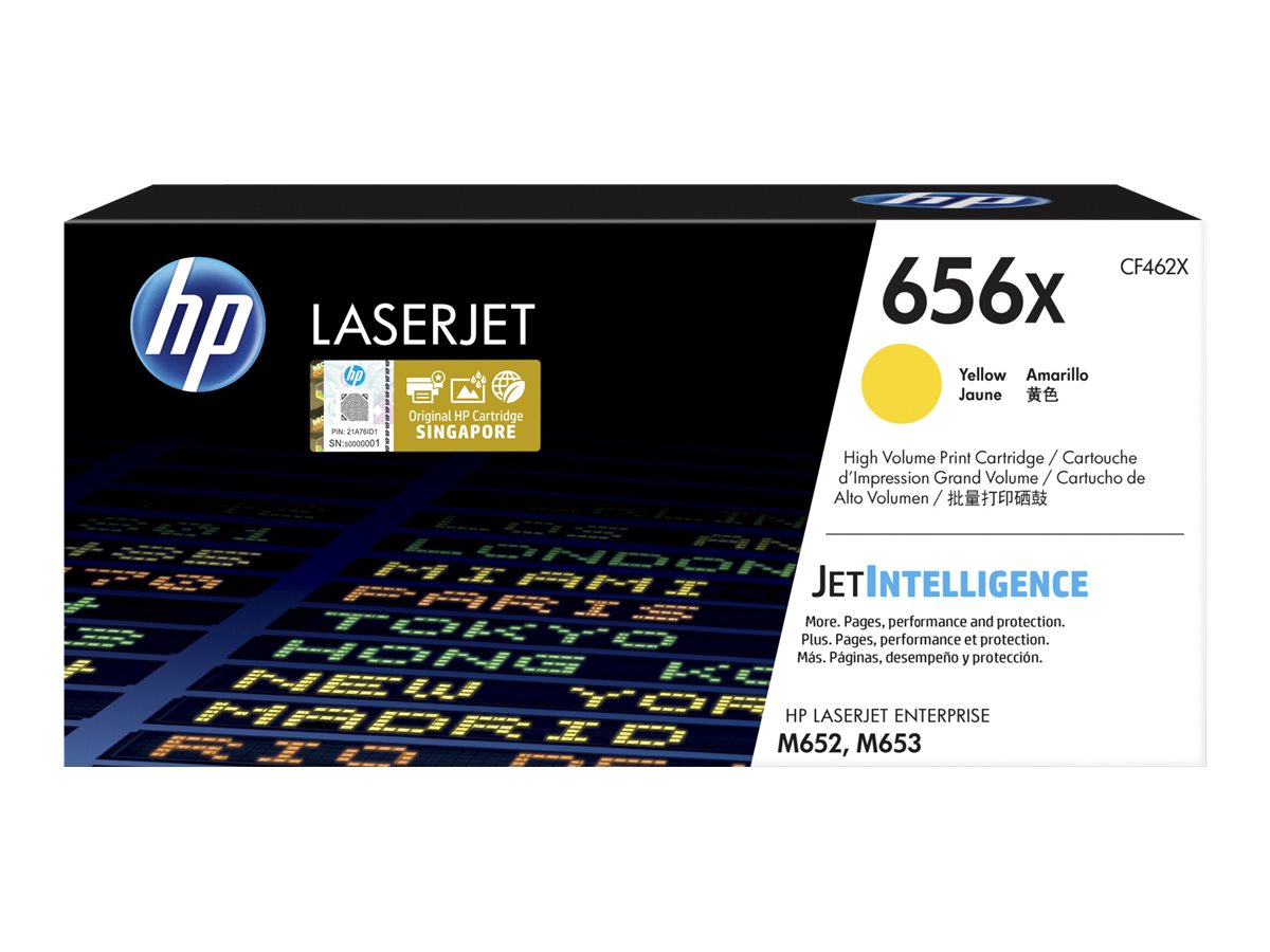 HP 656X (CF462X) gelb Tonerkartusche HP 656X (CF462X) gelb Tonerkartusche