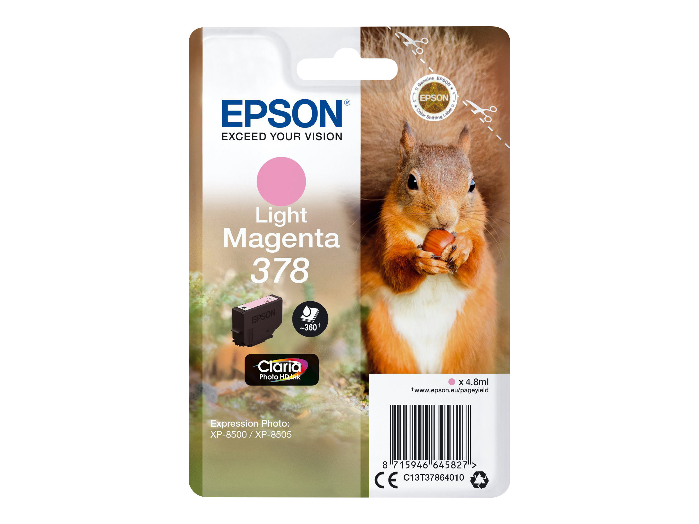EPSON 378/T37864  light magenta Druckerpatrone