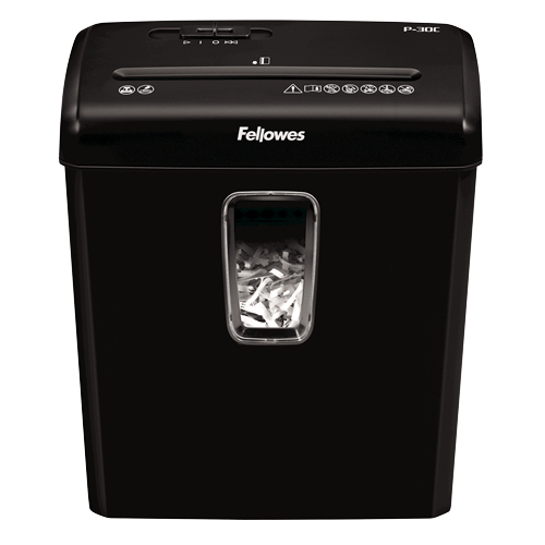 Fellowes Powershred P-30C 4 × 34 mm schwarz