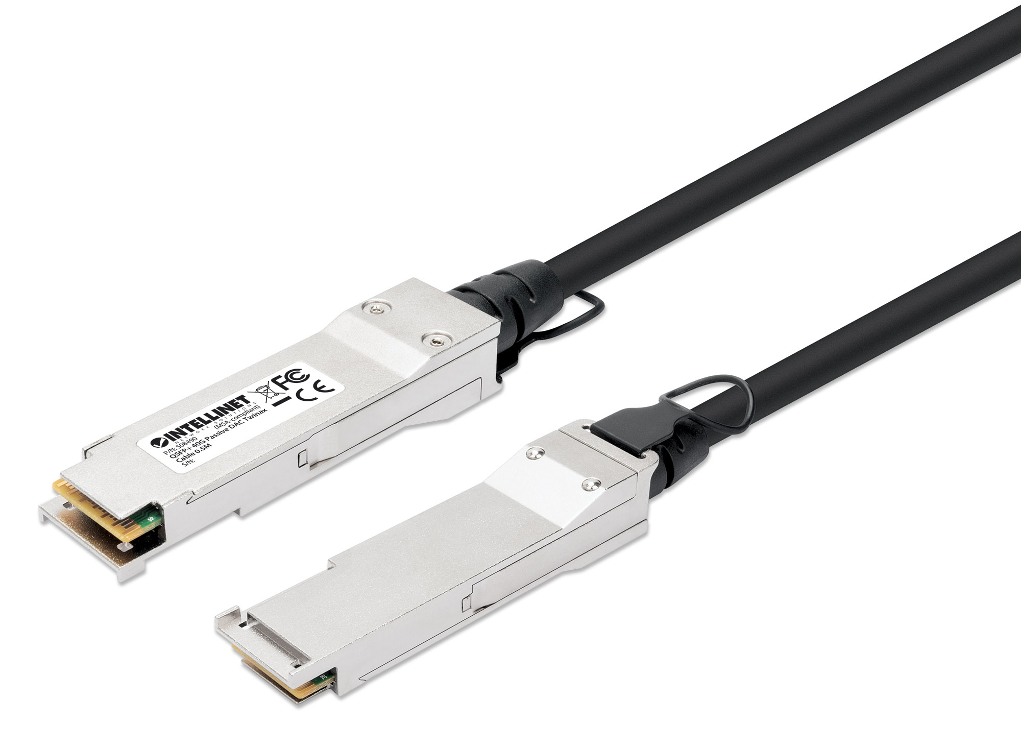 Intellinet QSFP+ 40G DAC Twinax-Kabel 0,5m