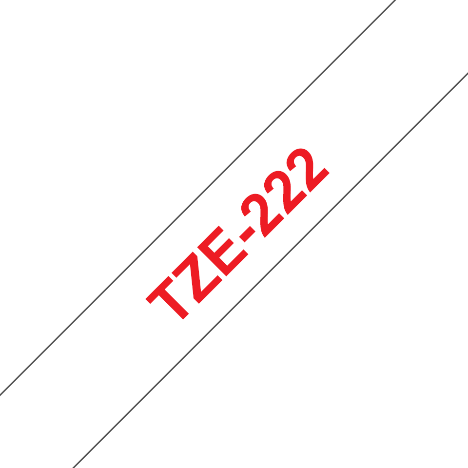 TZE222 BROTHER PT Schriftband 9mm weiss