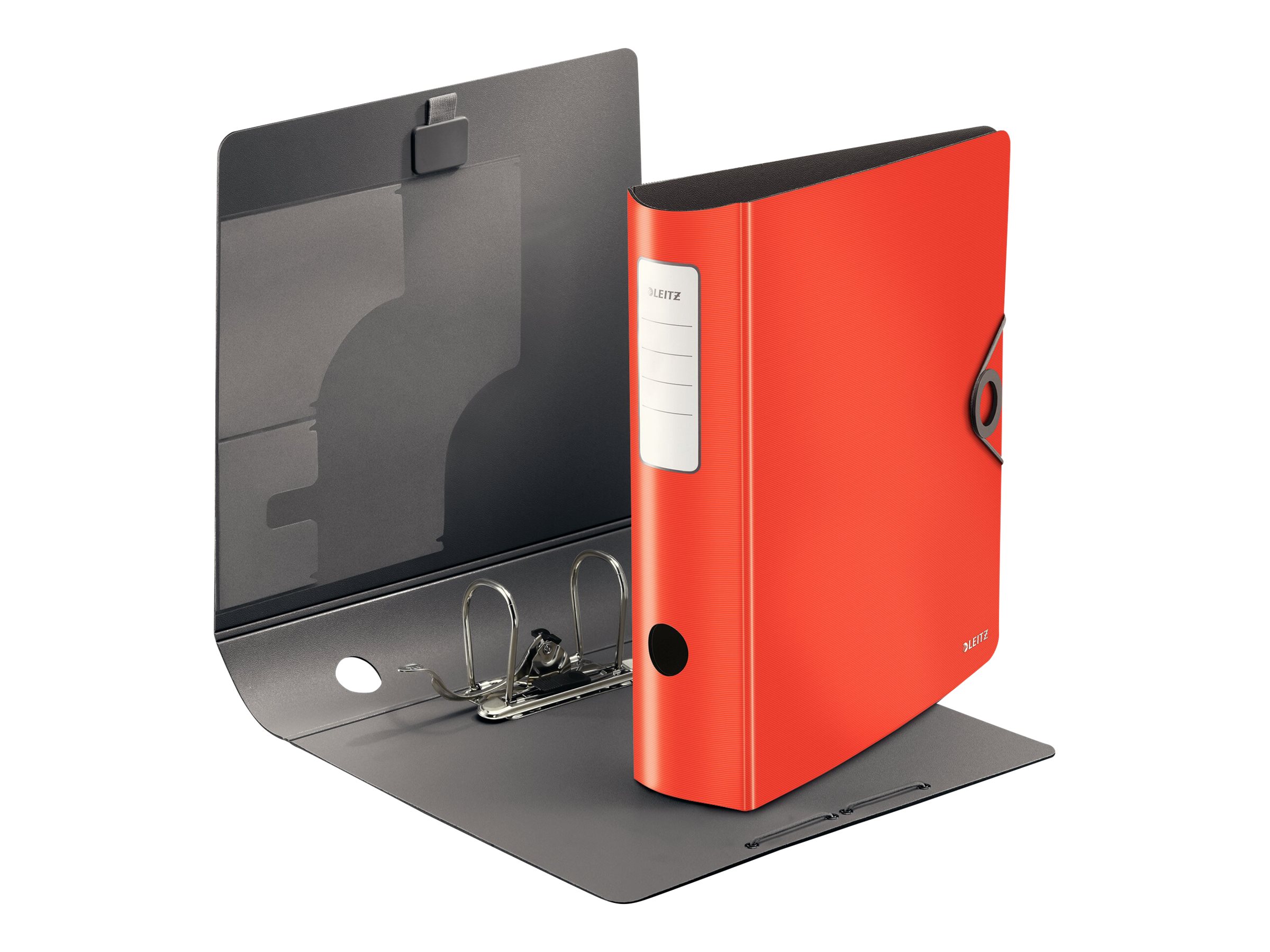 LEITZ Ordner hellrot Kunststoff 8,2 cm DIN A4