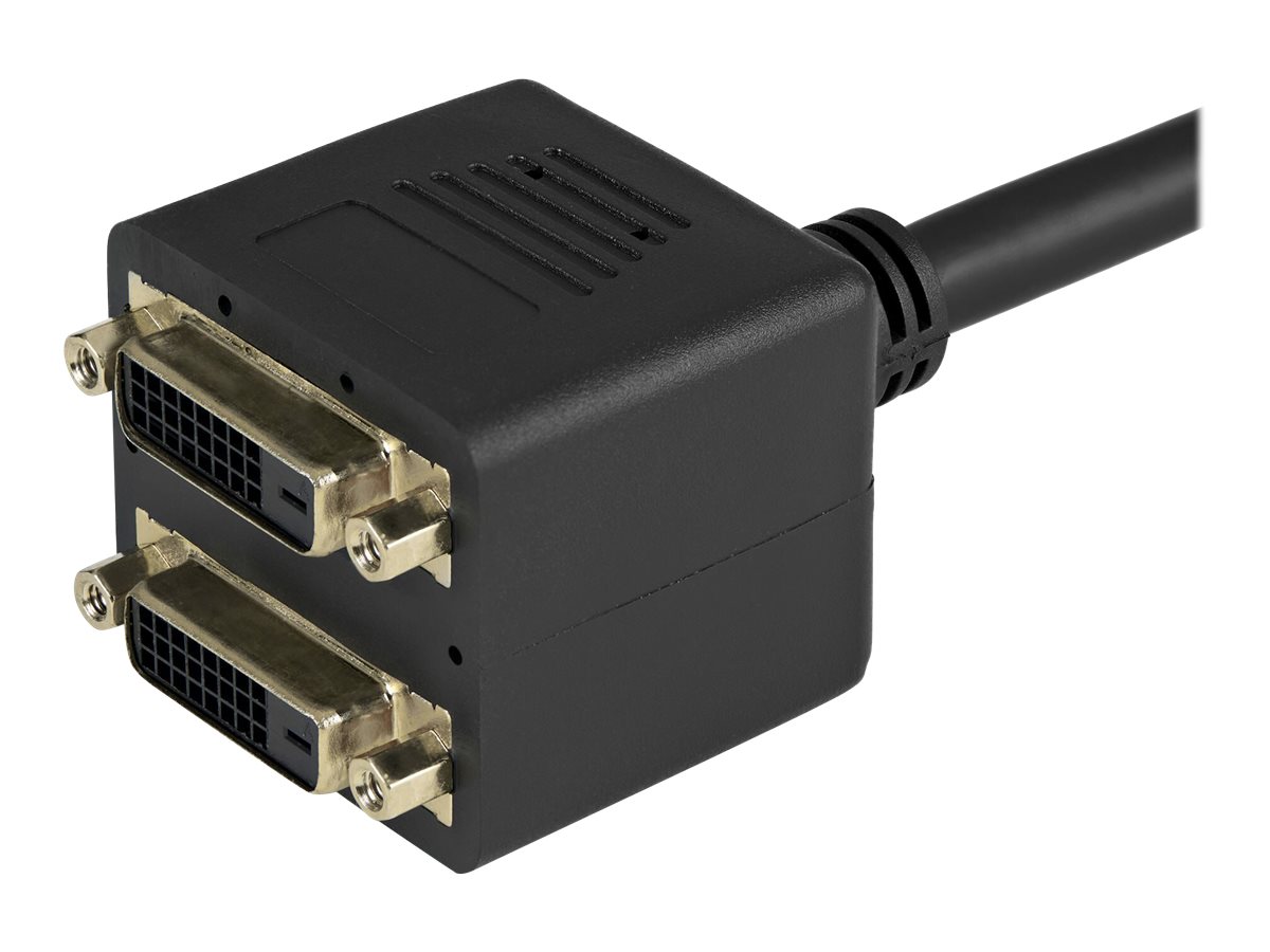 STARTECH.COM 1 ft DVI-D to 2x DVI-D Digital Video Splitter Cable - M/F