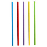 100 PAPSTAR Strohhalme pure farbsortiert 100 PAPSTAR Strohhalme pure farbsortiert