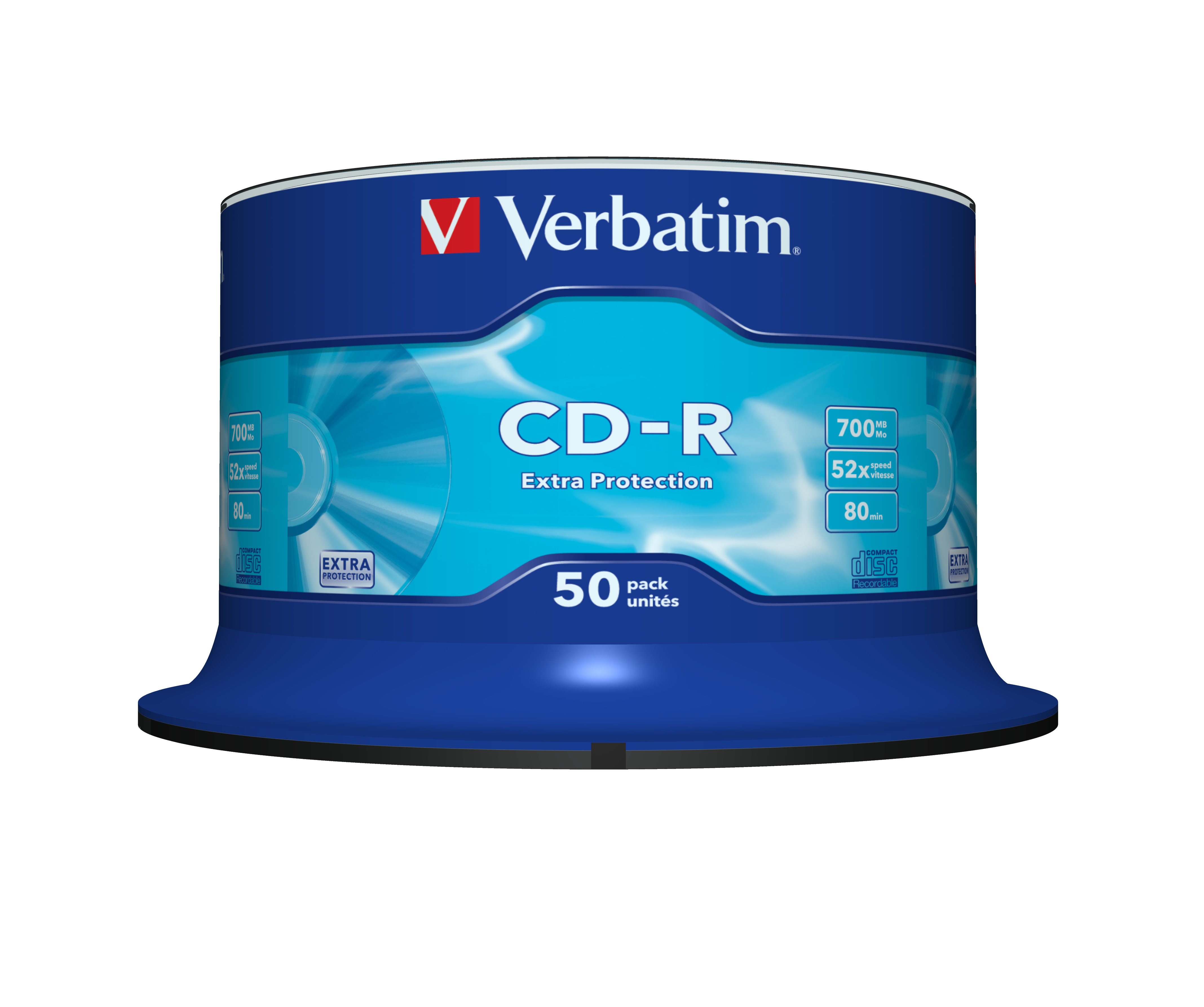 VERBATIM CDR80 700MB 52x 50 SP