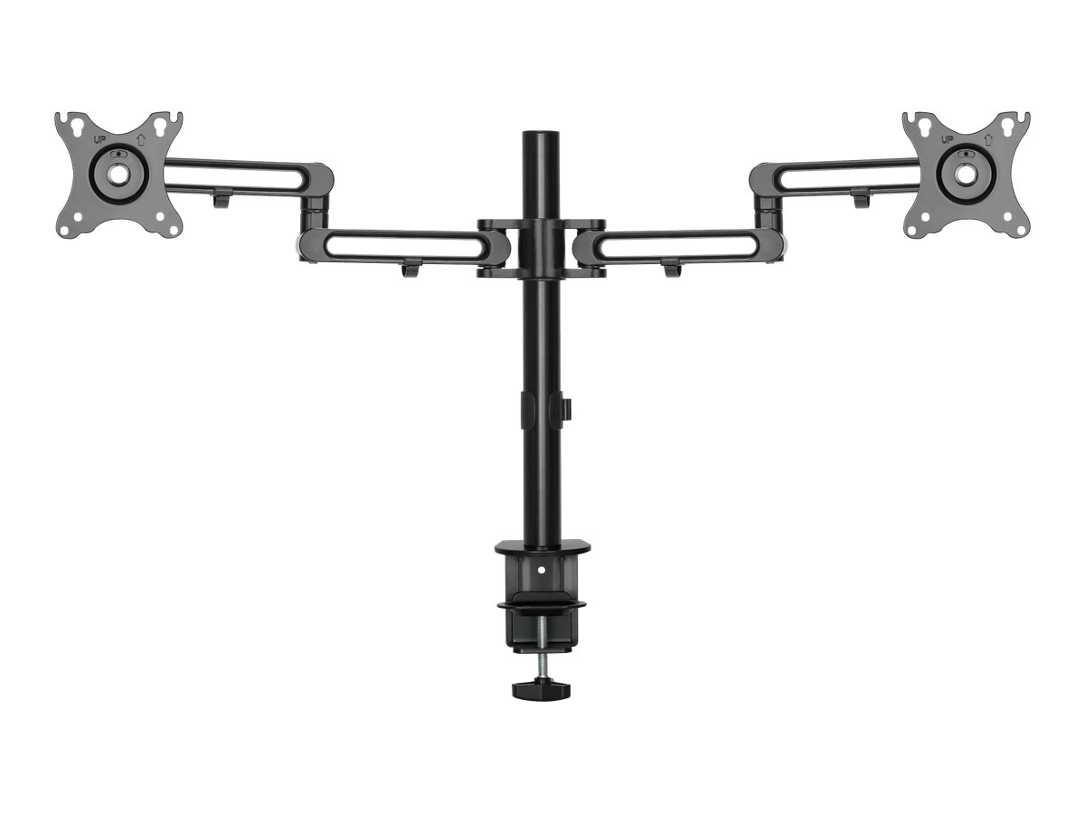 STARTECH.COM Desk Mount Dual Monitor Arm - Articulating - Premium Desk Clamp / Grommet Hole Mount for up to 27inch VESA Monitors