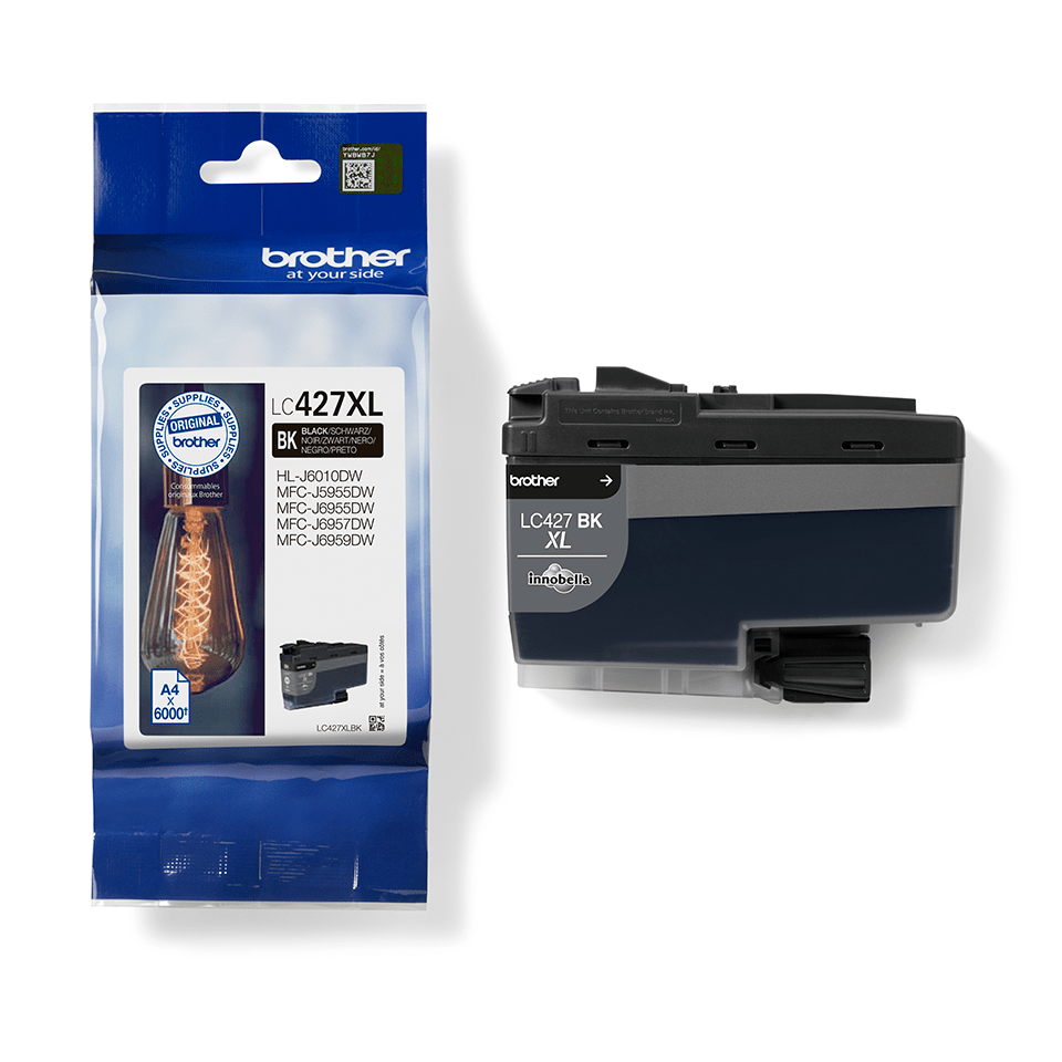 brother LC427XLBK schwarz Druckerpatrone