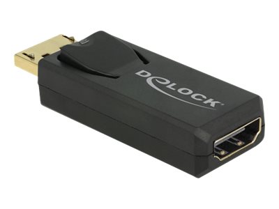 Delock Adapter DisplayPort 1.2 Stecker > HDMI Buchse Delock Adapter DisplayPort 1.2 Stecker > HDMI Buchse