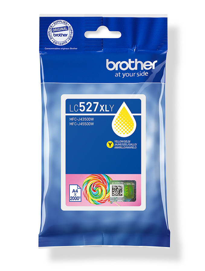 Brother LC527XLY Gelb Hohe Ergiebigkeit original