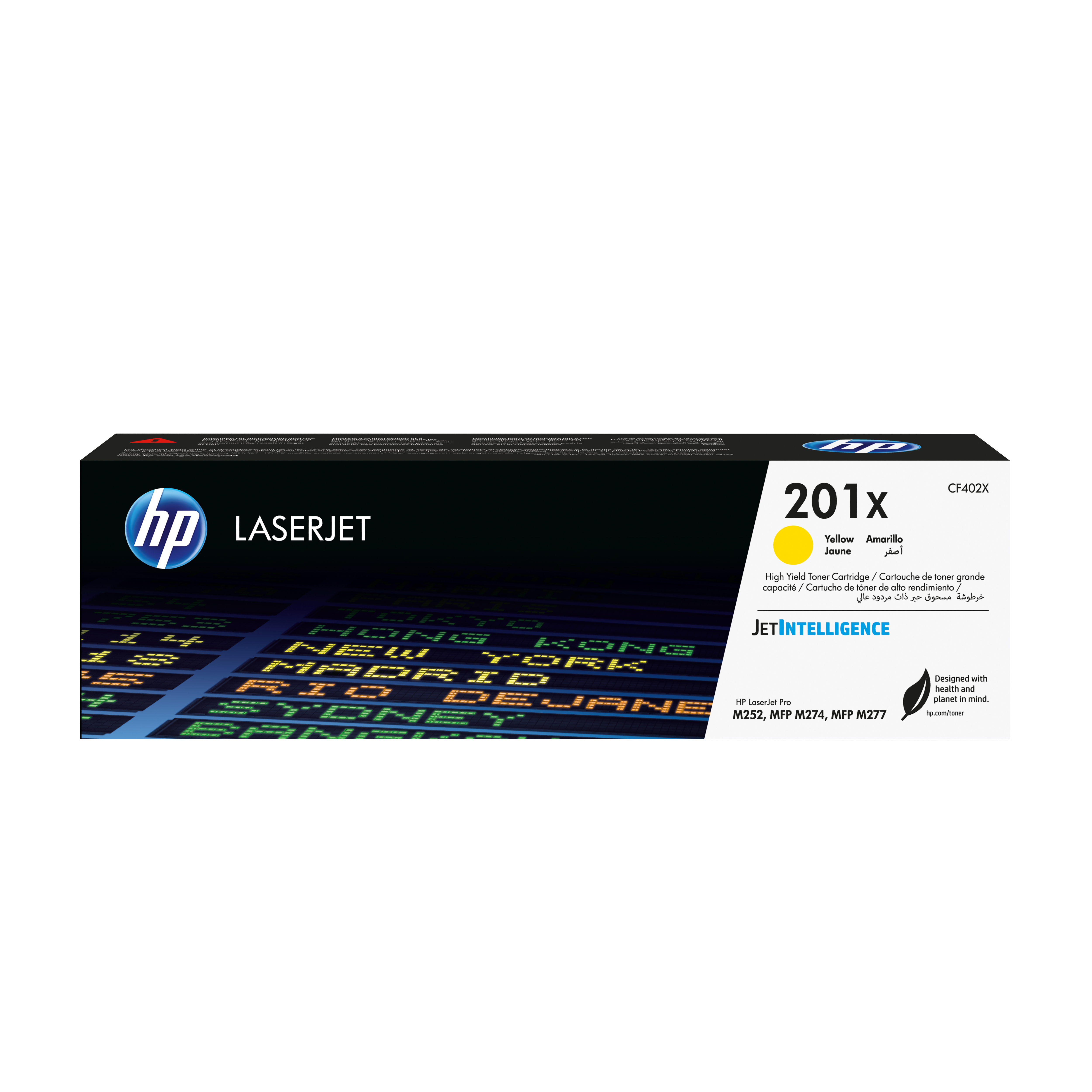 HP LaserJet 201X Gelb hohe Ergiebigkeit