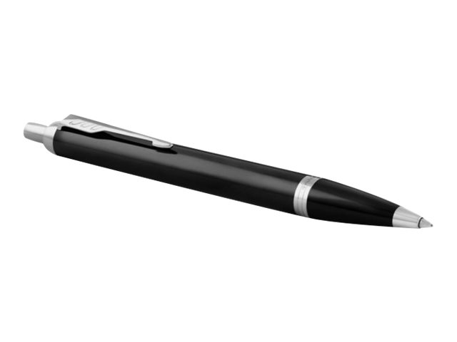 PARKER Kugelschreiber IM Black Lacquer schwarz hochglaenzend, Schreibfarbe: blau, 1 St. PARKER Kugelschreiber IM Black Lacquer schwarz hochglaenzend, Schreibfarbe: blau, 1 St.