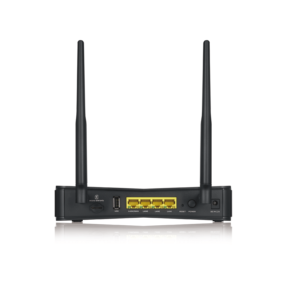 ZYXEL Nebula LTE3301PLUS LTE Indoor Router NebulaFlex with 1 year Pro Pack CAT6 4x Gbe LAN AC1200 WiFi