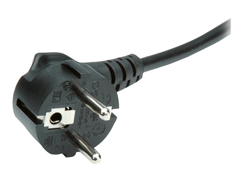 Bachmann 19"-Steckdosenleiste ALU 1HE, 9-fach 35?, schwarz, 2,0m, ohne Schalter