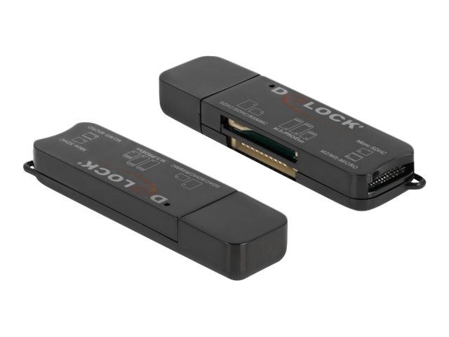 SuperSpeed USB Card Reader fuer SD Micro SD MS Speicherkarten