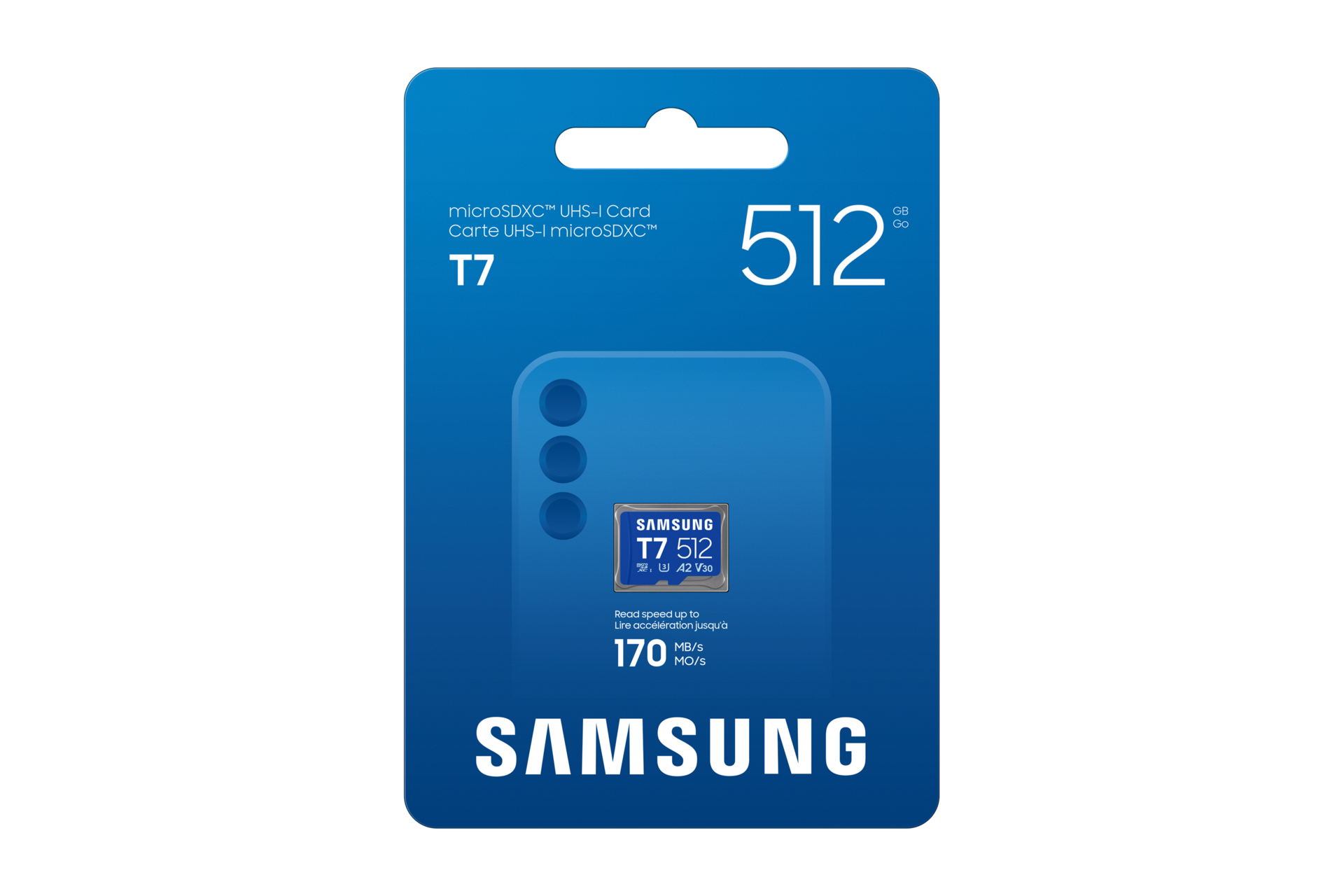 Samsung Micro SD T7 512GB Class10