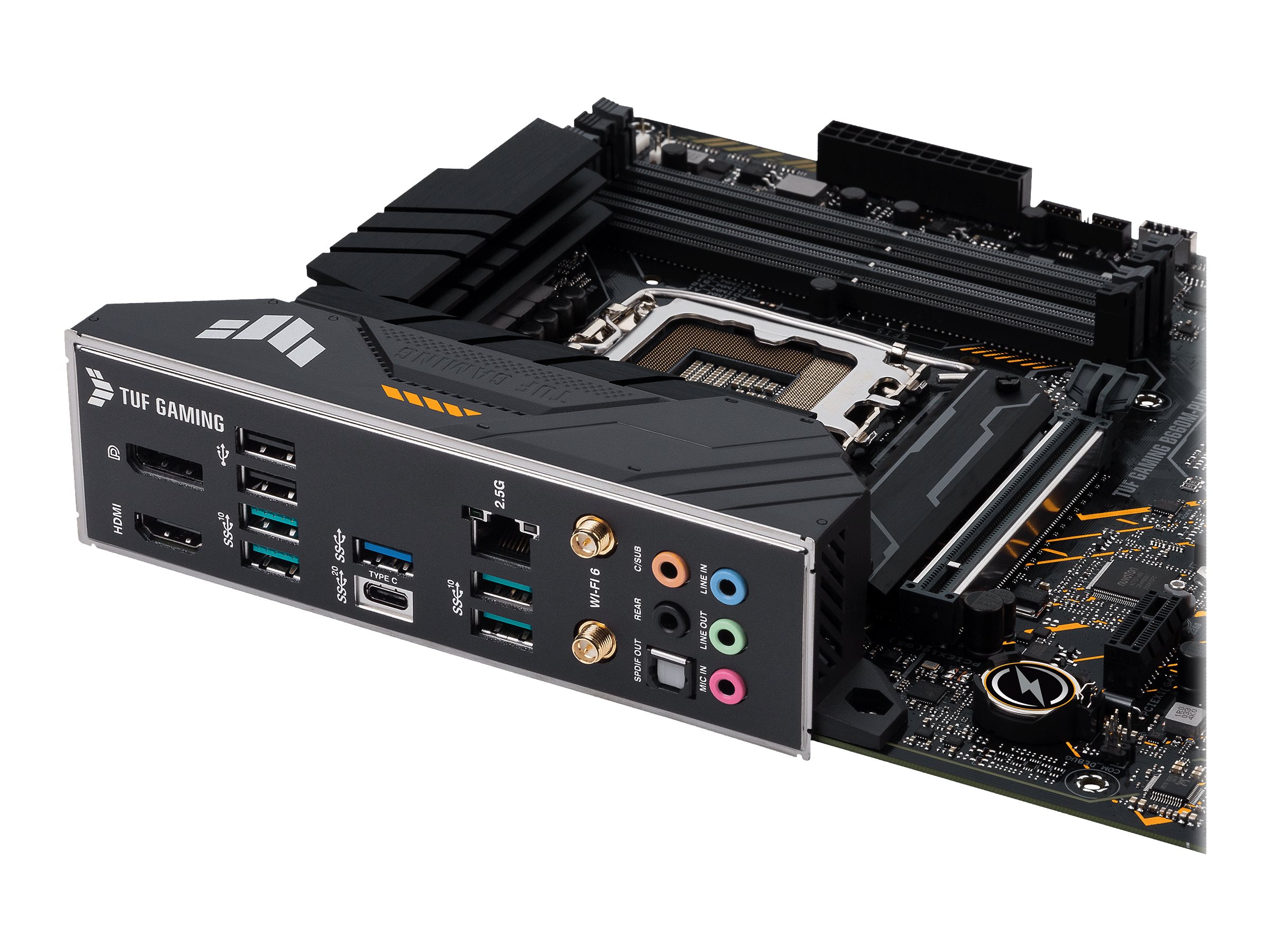 ASUS TUF Gaming B660M-Plus D4, Intel B660 Mainboard - Sockel 1700, DDR4