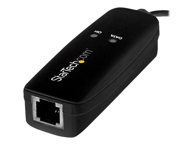 STARTECH.COM 56K USB Einwahl und Fax Modem - V.92 - Extern - Hardwarebasierend - USB Modem - 56kbit Modem / 14.4kbit Fax STARTECH.COM 56K USB Einwahl und Fax Modem - V.92 - Extern - Hardwarebasierend - USB Modem - 56kbit Modem / 14.4kbit Fax