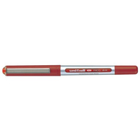 uni-ball eye micro UB-150E Tintenroller silber 0,2 mm, Schreibfarbe: rot, 12 St. uni-ball eye micro UB-150E Tintenroller silber 0,2 mm, Schreibfarbe: rot, 12 St.