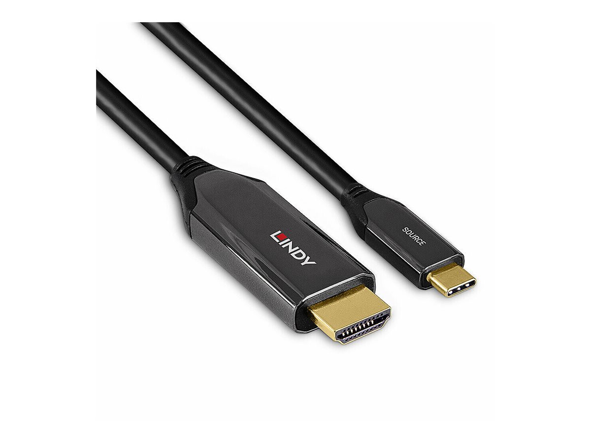 LINDY 2m USB Type C to HDMI 8K60 Adapter Cable LINDY 2m USB Type C to HDMI 8K60 Adapter Cable