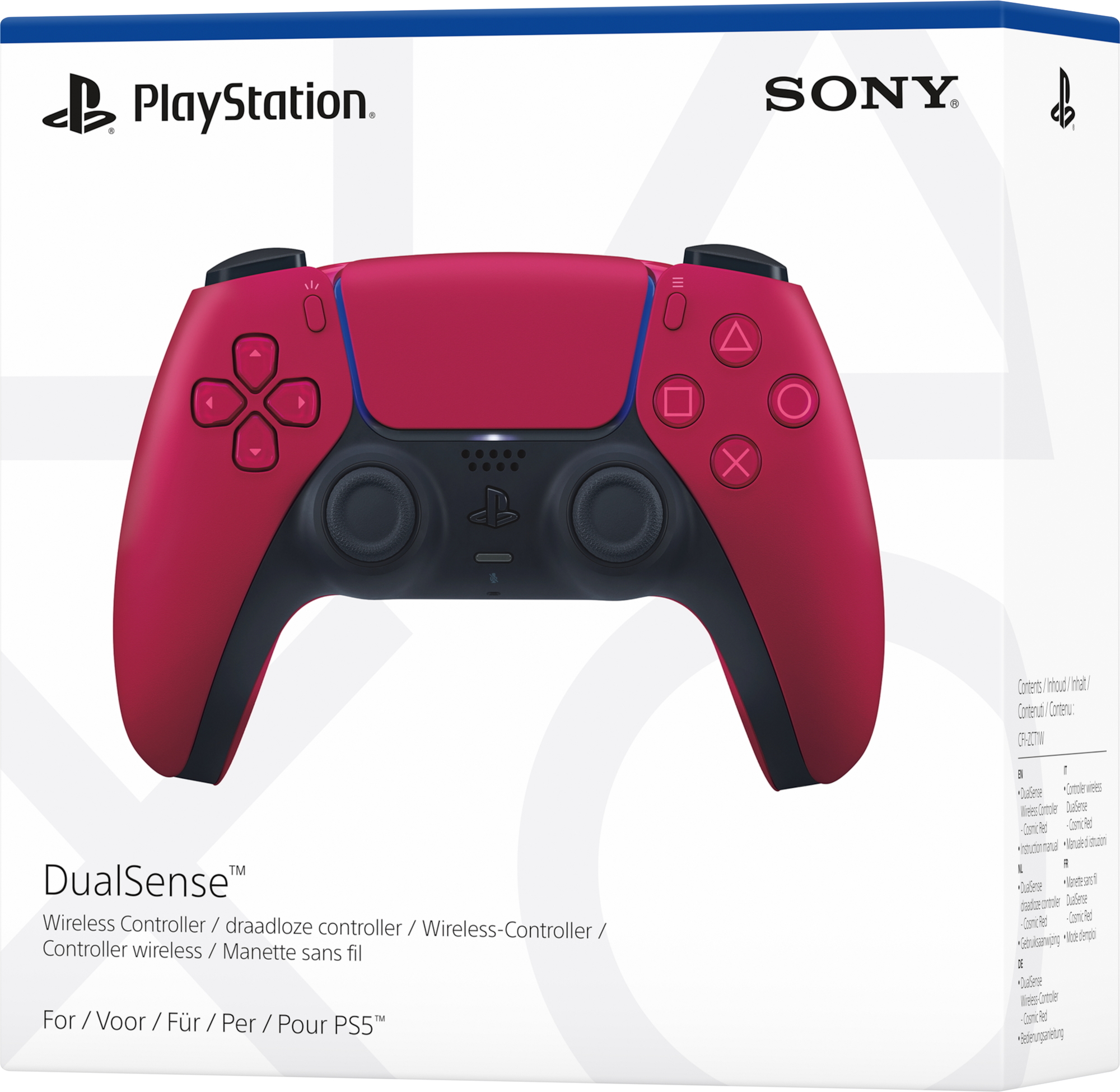 PS5 DualSense V2 Contr. cosmic red