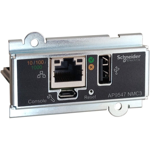 APC Network Management Card 3 UPS Network Management Cards for Easy UPS 3 Series 3Phase remotely monitor and manage the UPS