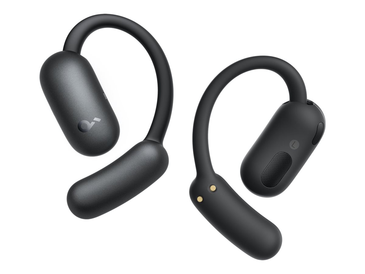 ANKER Soundcore AeroFit 2 black Bluetooth OpenEar Buds flexible Ohrbügel druckfreie Passform kabelloses Laden