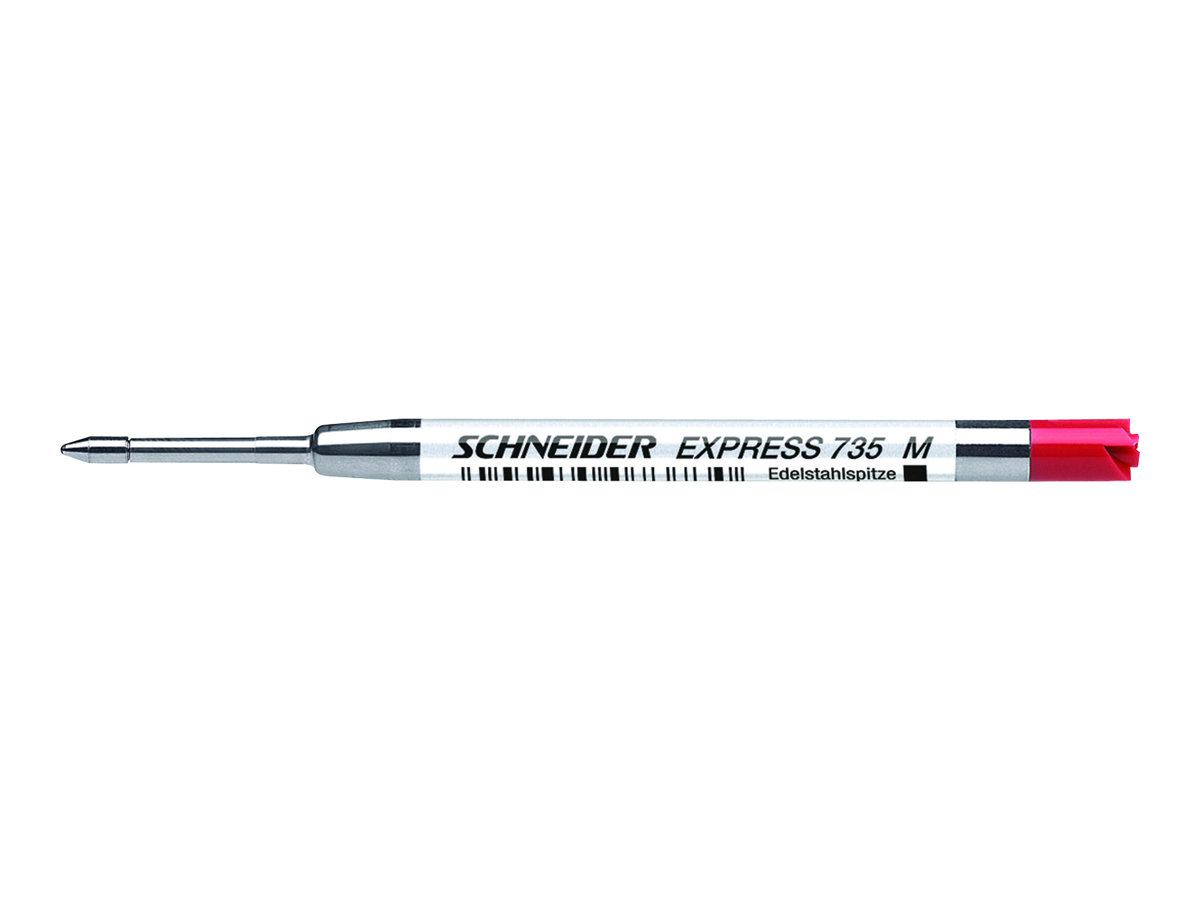 Schneider Express 735 Kugelschreiberminen M rot, 3 St. Schneider Express 735 Kugelschreiberminen M rot, 3 St.