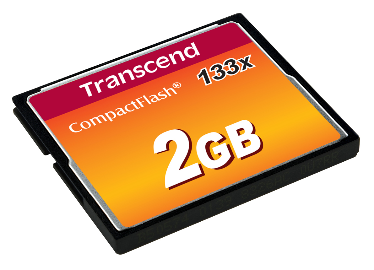 TRANSCEND CompactFlash 2GB Card MLC