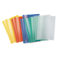 10 HERMA Heftumschlaege transparent farbsortiert Kunststoff DIN A5