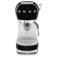 Smeg ECF02BLEU Siebtr?ger Espresso-/Kaffemaschine schwarz,