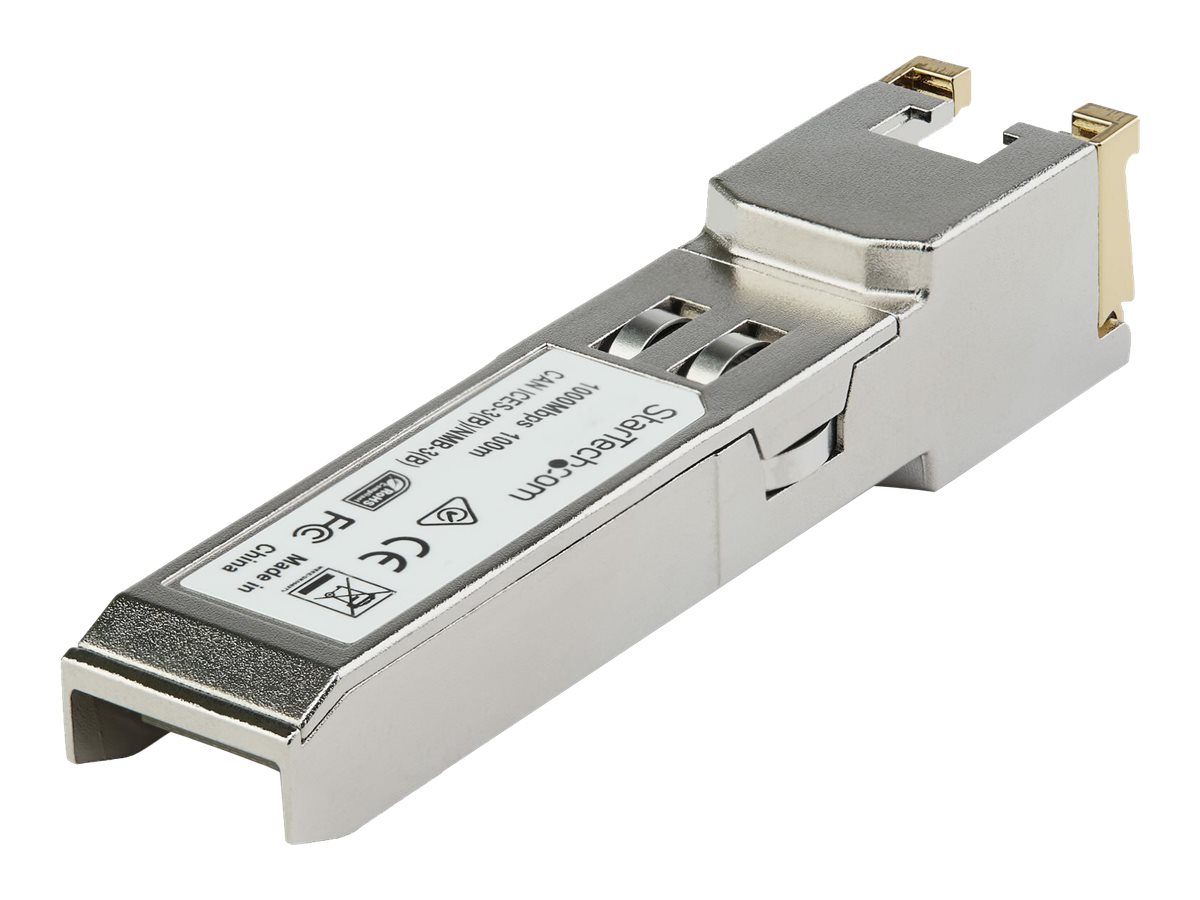 STARTECH.COM Cisco GLCTEST kompatibles SFP Transceiver Modul 1000BASE-T Kupfer GLC-TE SFP-Modul RJ45 Mini-GBIC