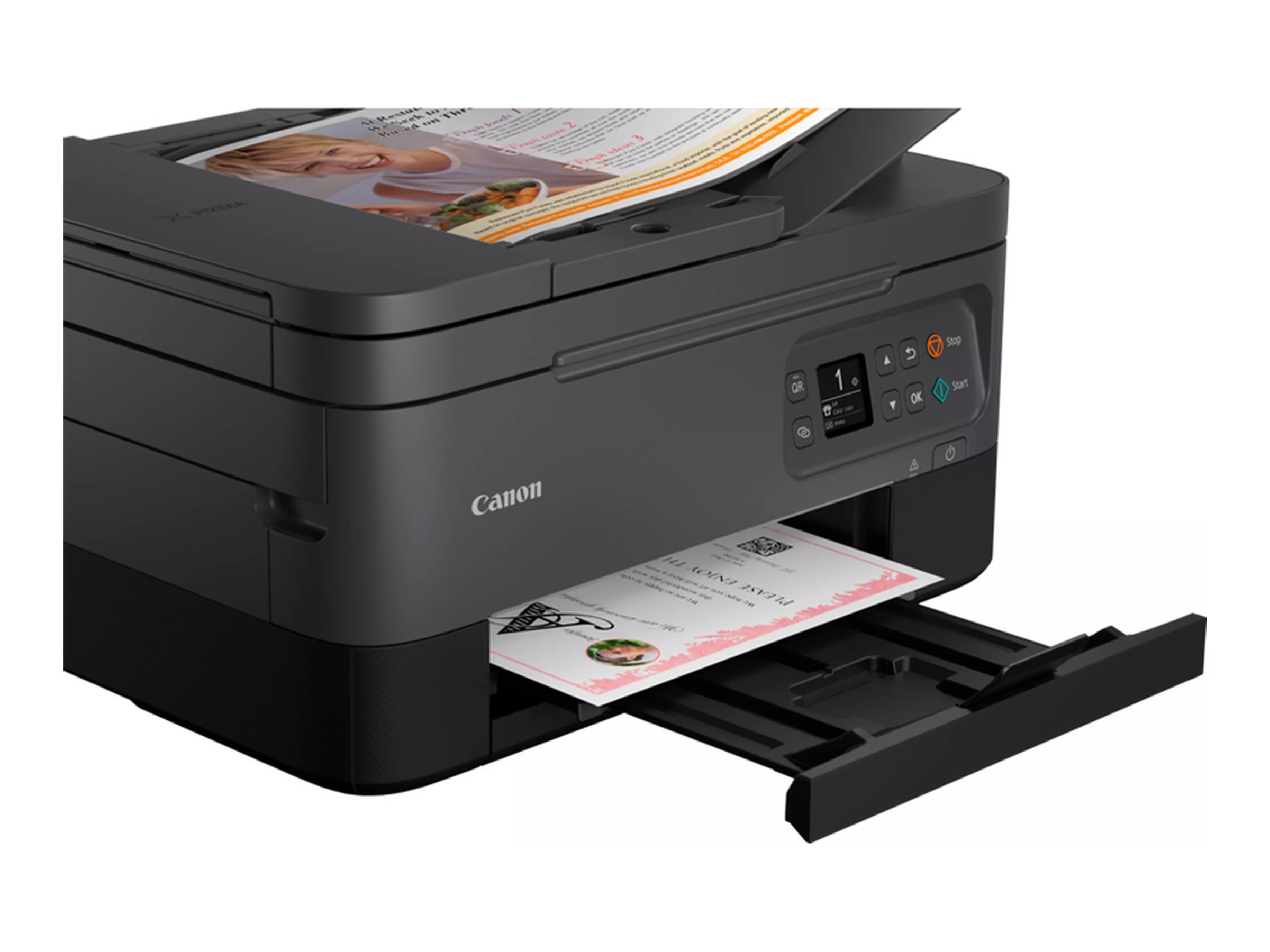 Canon PIXMA TS7450i 3 in 1 Tintenstrahl-Multifunktionsdrucker schwarz