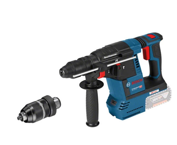 Bosch Akku-Bohrhammer GBH 18V-26 F 2x GBA 5.5Ah ProCore Staubs