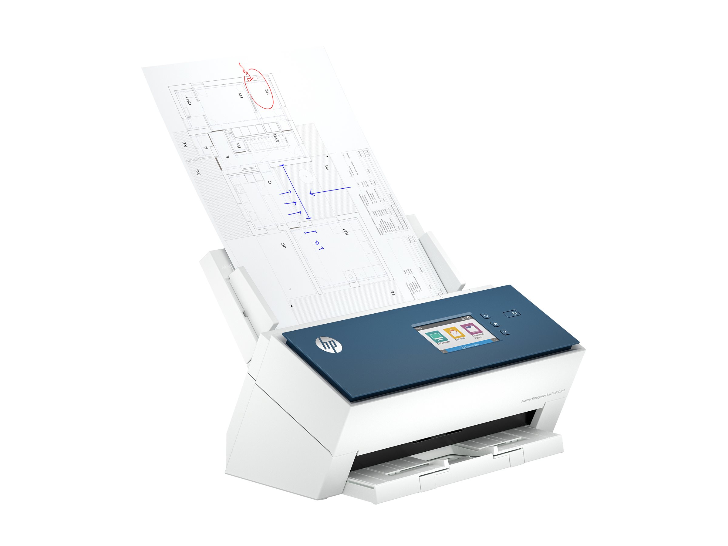 HP ScanJet Enterprise Flow N9000 Duplex A3/Ledger 600 dpi